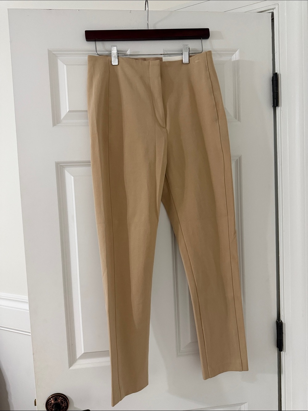 Ann Taylor Factory Straight Leg Pants in Camel